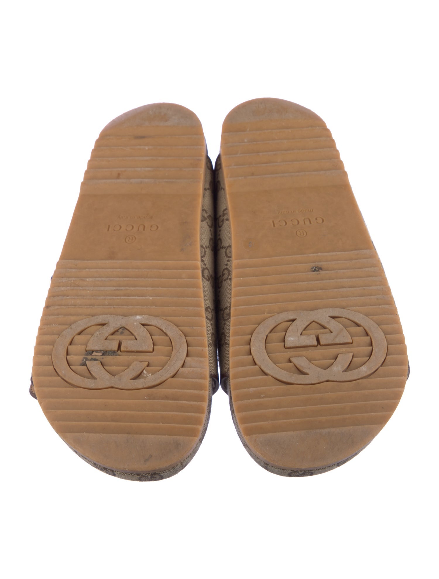 Gucci GG Canvas Canvas Slides